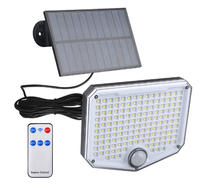 Lampe solaire à détecteur de mouvement TSINYE, lumière murale extérieure, lampe de jardin, projecteur LED, lumière de sécurité solaire, lampe à détecteur de présence humaine