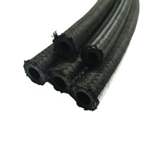 Tuyau hydraulique SAE 100R5 - Tressage simple + tressage en fibre, tuyau flexible léger pour systèmes de carburant et d'huile, pneumatique - Product Image 3