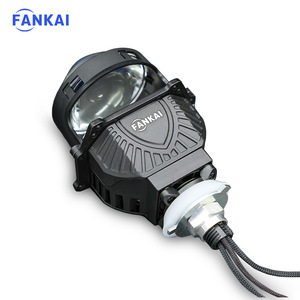 ไฟหน้ารถยนต์ FANKAl รุ่นใหม่ K8 แบบสองหลอด 9+1 คอร์ LED Bi-Xenon เลนส์แบบไม่สูญเสียคุณภาพ ผลิตจากอะลูมิเนียมเกรดอากาศยาน สำหรับการดัดแปลงไฟหน้ารถยนต์ - Product Image 1