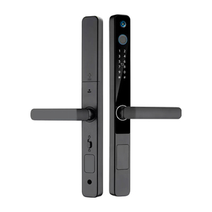 กุญแจล็อคประตูบานเลื่อน VIMA Zinc Smart Slim Lock กันน้ำ IP65 ควบคุมผ่านรีโมท Tuya แบบไร้กุญแจ สแกนลายนิ้วมือ วัสดุอะลูมิเนียมและไม้ รับประกัน 2 ปี - Product Image 2