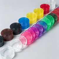 Jetons de poker en plastique PS en gros à prix abordable, personnalisation sur mesure pour les casinos et les événements festifs