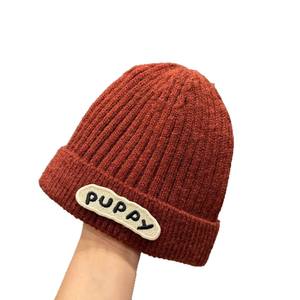 หมวกไหมพรมเด็กผู้ชายและเด็กผู้หญิงสำหรับฤดูใบไม้ร่วง/ฤดูหนาว สไตล์เกาหลี ผลิตจากผ้าสแปนเด็กซ์/ผ้าฝ้าย  แบบสวมหัว  หนานุ่ม อุ่นสบาย  พร้อมลายตัวอักษร - Product Image 5