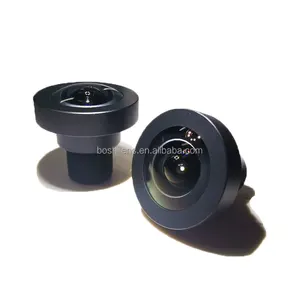 1/1.7" F2.4 180 degree Wide angle 2.0mm HD 12MP Megapixel CCTV Fisheye Lens For Security IP camera m12 count