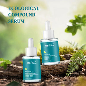 Sérum composé écologique à base de plantes naturelles QBEKA, sérum à formule avancée, hydratation éclaircissante et amélioration de l'élasticité de la peau - Product Image 1