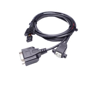 Dupont <span class=keywords><strong>2</strong></span>.54Mm Naar Usb 3.0 Vrouwelijke D Sub Vrouwelijke 9pin Connector Kabel <span class=keywords><strong>2</strong></span> In 1 Kabel Assemblage Voor Energie Industrie Apparaat - Product Image 1
