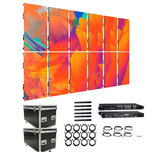 Advertising Indoor Led <b>Display</b> Screen Performance Activity Rental P3.9 Stage Backdrop <b>Wall</b> P3.91 Full Color <b>Display</b> Offers Vibra - Product Image 1