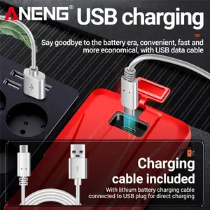 683 Đồng hồ vạn năng thông minh cảm ứng cao cấp aneng Đồng hồ đo điện áp 6000 đếm thử nghiệm Máy Đo Kỹ thuật số AC/DC có thể sạc lại - Product Image 2