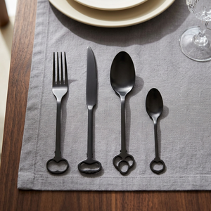 Venta directa Fabricante/exportador indio Juego de Cubiertos de acero inoxidable resistente Cena Fiestas Buen precio Disponible Compra a granel en línea - Product Image 1