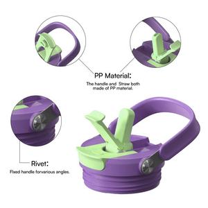 Vaso Térmico Personalizado de 25oz, 30oz, 40oz con Asa, Taza Aislada con Tapa y Popote Abatible, Taza de Viaje de Acero Inoxidable con Asa - Product Image 4