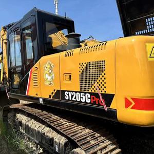 Excavadora de orugas SANY 205C usada de alta calidad, excavadora Sany SY 215 de bajo precio con componentes centrales, bomba de engranajes de motor - Product Image 2