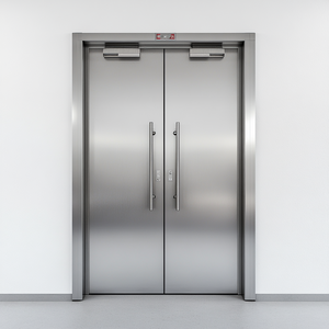 <span class=keywords><strong>Porte</strong></span> <span class=keywords><strong>d</strong></span>'<span class=keywords><strong>entrée</strong></span> <span class=keywords><strong>en</strong></span> acier ignifugée avec seuil et rampe rétractable pour l'accès <span class=keywords><strong>en</strong></span> fauteuil roulant dans les cliniques - Product Image 4