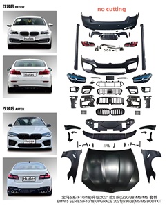 Kit carrosserie pour F10/F18 2011-2017, mise à niveau G30/G38 M5 2021, modèle à découpe ou sans découpe - Product Image 2