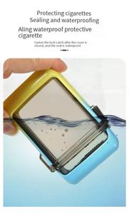 Estuche para Cigarrillos de Plástico Colorido en Oferta, Paquete de 20, con Logotipo, Impermeable, con Encendedor Eléctrico Recargable - Product Image 4