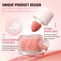NICE FACE Liquid Glow Blush Natural Radiant Cheek Tint Tahan Air Tahan Lama Ringan Multifungsi Rias Wajah