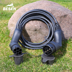 <span class=keywords><strong>Câble</strong></span> de chargeur de voiture électrique BESEN 32A 22kW <span class=keywords><strong>Type</strong></span> <span class=keywords><strong>2</strong></span> vers <span class=keywords><strong>Type</strong></span> <span class=keywords><strong>2</strong></span> IEC 62196 Nouveau <span class=keywords><strong>câble</strong></span> triphasé pour véhicules électriques - Product Image 3