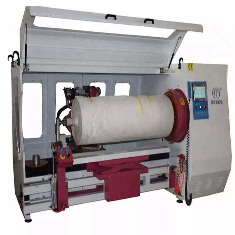 HJY-QJ03 Max 500Mm Uit Diameter Plastic Film Snijmachine Met Veiligheidsdekking