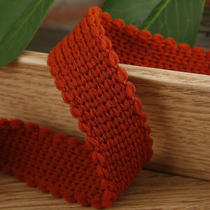 कस्टम शरद ऋतु और सर्दियों की ऊन बुना हुआ बेल्ट जो लक्जरी फीता के साथ खोखला हुआ और धनुष जूते फूल सजावट सामान - Product Image 6