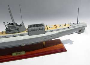SCIRE barca modello in legno di alta qualità Submarins artigianato per regali di novità - Product Image 2