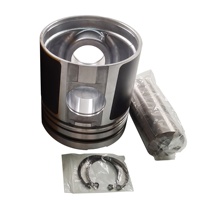 Kit de montage de piston 65.02501-0507 avec axe et clips pour excavatrice Doosan Daewoo D1146 D1146T DE08 DE08TIS DH300-3 SOLAR 290LC-V