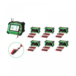 เครื่องปรับสมดุลแบตเตอรี่ไร้สาย LAUNCH EVB624 สำหรับชุดแบตเตอรี่ EV (24 ช่อง) 1 ชุดชาร์จ + 6 ชุดจ่ายไฟ - Product Image 3