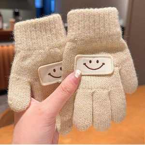 Gants en peluche pour enfants pour les voyages en <span class=keywords><strong>voiture</strong></span>, enfants de 3 à 10 ans, 5 doigts, mignons, sportifs, pour l'extérieur, gants de poignet quotidiens - Product Image 5