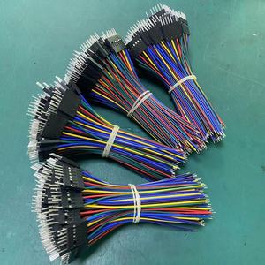 Benutzer definierte Dupont-Kabelst ecker mit 2,54mm Abstand 2/3/4/5/6/7/8 Pin-Überbrückung kabelbaum baugruppe - Product Image 6