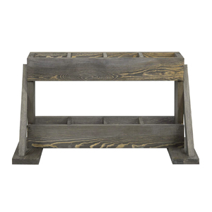 Espositore per bastoncini <span class=keywords><strong>da</strong></span> sci <span class=keywords><strong>in</strong></span> <span class=keywords><strong>legno</strong></span> Vintage autoportante per sci e Snowboard - Product Image 2