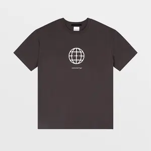 T-shirt col ras du cou pour homme, estival et personnalisé, surdimensionné, avec graphisme imprimé