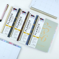 Agenda Mensual A5 en Espiral, PVC Ecológico, Regalo Inspirador, Diario de Autocuidado, Bloc de Notas Diario, Papel para Metas, Personalizable