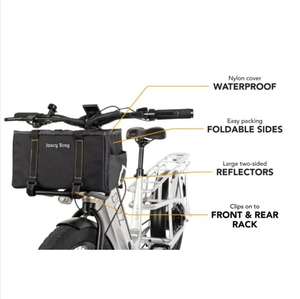 Gran oferta, bolsa de Alforja duradera de gran capacidad para bicicleta, bolsa trasera para bicicleta con cubierta para la lluvia, bolsas traseras para ciclismo - Product Image 2