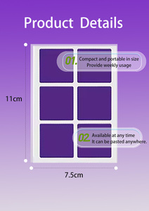 แผ่นแปะแก้แฮงค์ ป้องกันอาการเมาค้าง 100% กันน้ำ วิตามินซีและบี ช่วยให้นอนหลับสบาย ใช้งานง่ายขณะนอนหลับ ขายดี - Product Image 4