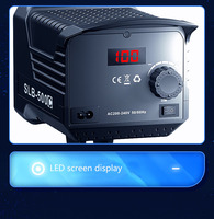 Éclairage LED 120w pour studio 3200-5600k, éclairage vidéo photographique, éclairage audio vidéo professionnel pour boîte à lumière