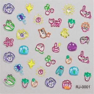 Cartoon Puffy Sticker EVA Self Adhesive Decorative Stickers For <b>Kids</b> School <b>Diary</b> Home Decoration Custom Shape Digital Printing - Product Image 3