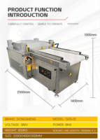 Automatische vacuüm horizontale verpakkingsmachine voor voorgevormde Doypack zakken, geschikt voor rijst, granen, cashewnoten, pinda's, bonen en andere levensmiddelen.