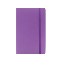 LABON – papeterie personnalisée A5, Journal uni, similicuir, papier rigide