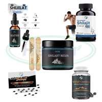 Extrait de Shilajit OEM, boisson énergétique liquide orale, résine naturelle pure de l'Himalaya, complément alimentaire en fibres, gouttes de Shilajit