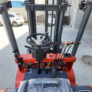 2.5 Ton carrello elevatore elettrico 10*60 v140ah batteria 5000w agli ioni di litio Standard attrezzato miglior prezzo - Product Image 3