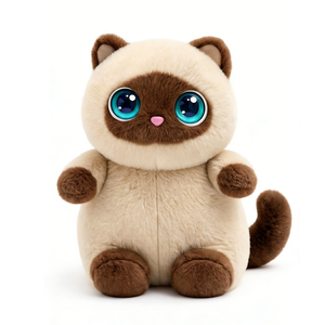 Giocattolo Interattivo Intelligente AI Personalizzabile a Forma di Gatto, Peluche di Lusso con Grandi Occhi, Gattino Calico, Animale di Supporto Emotivo per Bambini - Product Image 4