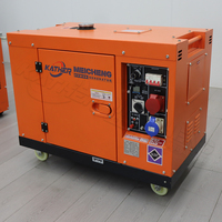 Générateur diesel super silencieux 5KW 6KW 7KW 8KW 9KW 10KW 12KW 15KW 20KW 25KW 30KW 50KW 110V/220V/380V Générateurs électriques portables