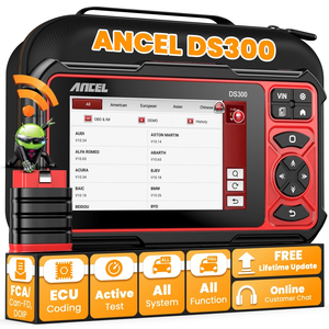 <span class=keywords><strong>Scanner</strong></span> <span class=keywords><strong>OBD2</strong></span> ANCEL DS300 de 7 polegadas com Análise Completa do Sistema, Analisador ABS, 28+ Funções de Redefinição, Atualizações Gratuitas por 3 Anos, Suporte em Inglês e Controle Bidirecional. - Product Image 1
