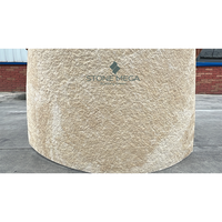 Panneaux muraux flexibles en pierre naturelle, aspect granit rugueux, panneaux en pierre flexible, prix raisonnable, placage en pierre flexible