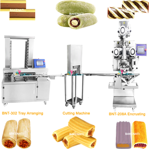 BNT-<span class=keywords><strong>208</strong></span> Machine <span class=keywords><strong>automatique</strong></span> de fabrication de tamales, de churros et de tulumba, machine de découpe et d'enrobage de dattes et de figues, ligne de production - Product Image 3