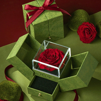 China Factory Direkt verkauf Kunden spezifisches Logo Starre magnetische wieder verwendbare Schönheit Bunte umwelt freundliche Blumen Geschenke Papier box