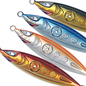Señuelo de Pesca Artificial 3D que Brilla en la Oscuridad, 250G, Tipo Jig Hueco de Acción Lenta para Pesca en Barco, para Macarela, Uso en el Océano - Product Image 1