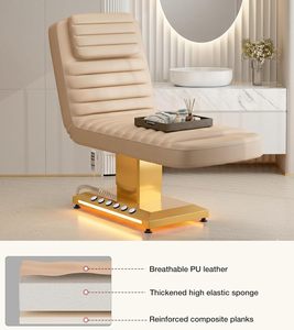 Luxury Spa Salon Electric Heating Massage Table Medical Podiatry Chair Treatment Esthetician Aesthetic Facial Lash Beauty Bed - Product Image 6