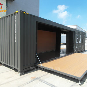 Récipient étendu Cabine modulaire préfabriquée <span class=keywords><strong>de</strong></span> luxe mobile Magasin d'alimentation Loisirs temporaires Affaires Comptoir <span class=keywords><strong>de</strong></span> bar <span class=keywords><strong>de</strong></span> fête en plein air - Product Image 1