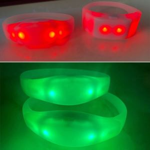 2025 Latest Model Promotional Wristband <b>Stars</b> Flashing <b>Light</b> up Remote Controllable <b>LED</b> Wristband Wrist Band 4LEDS RGB Bracelet - Product Image 5