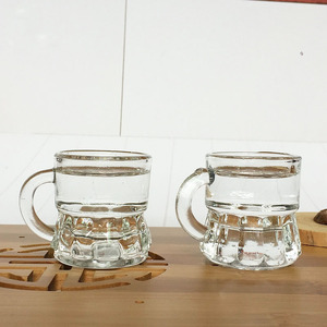 <span class=keywords><strong>Verre</strong></span> à bière miniature personnalisé avec logo, avec poignée, <span class=keywords><strong>verre</strong></span> à shot, mini stein, <span class=keywords><strong>verre</strong></span> à shot - Product Image 1