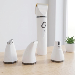 Cortadora de Pelo Eléctrica para Mascotas, Cabezal Multiusos Reemplazable, Bajo Ruido, Recargable por USB, Inalámbrica, Kit de Aseo para Perros y Gatos - Product Image 2