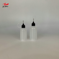 Bouteilles souples en PE avec applicateur à aiguille, 20ml, 30ml, 50ml, 100ml, pour huiles essentielles et colle, avec bouchon de sécurité